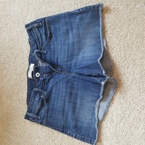 Levi's denim shorts, Size 4